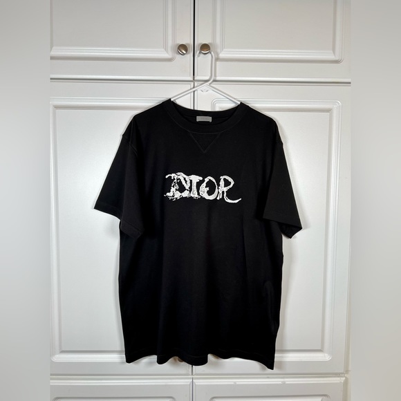 Dior x Peter Doig Oversized Logo T-shirt - Picture 2 of 4